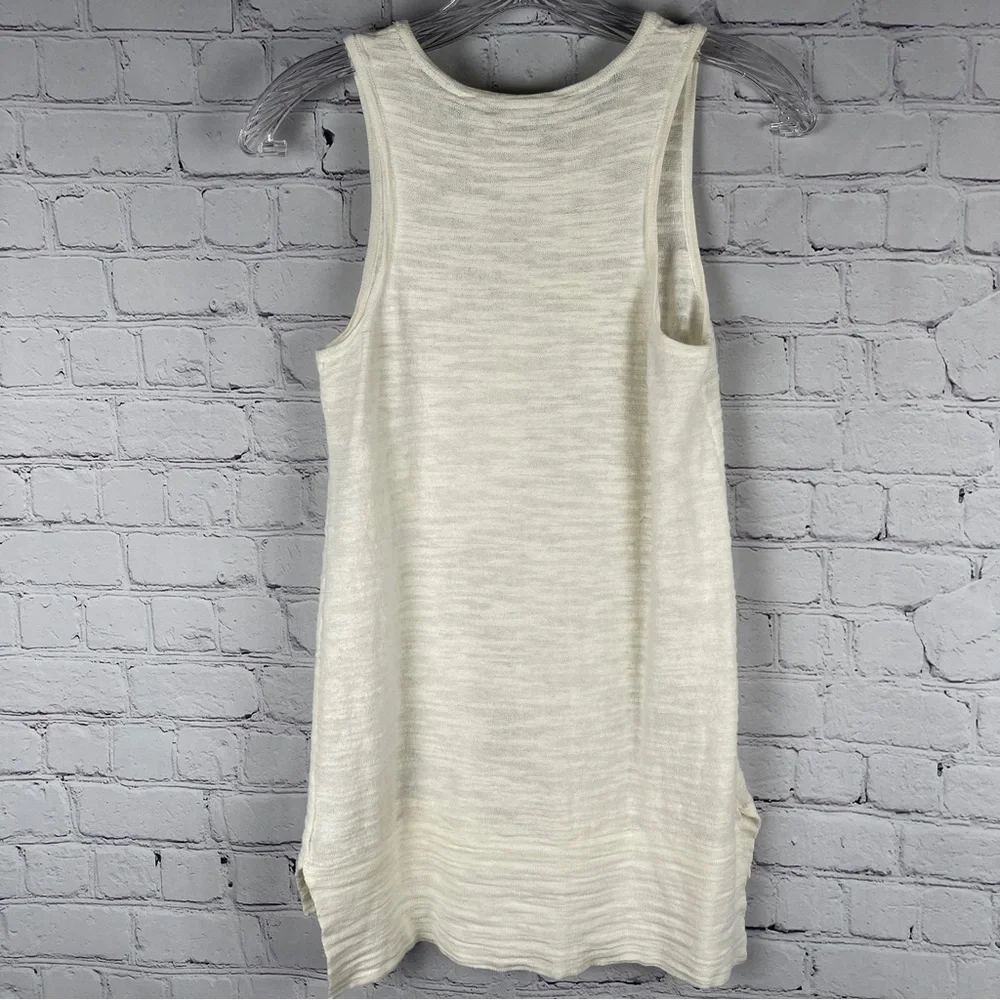 ATHLETA Maven cream beige cotton linen blend lightweight tank top, size XXS - Picture 3 of 14